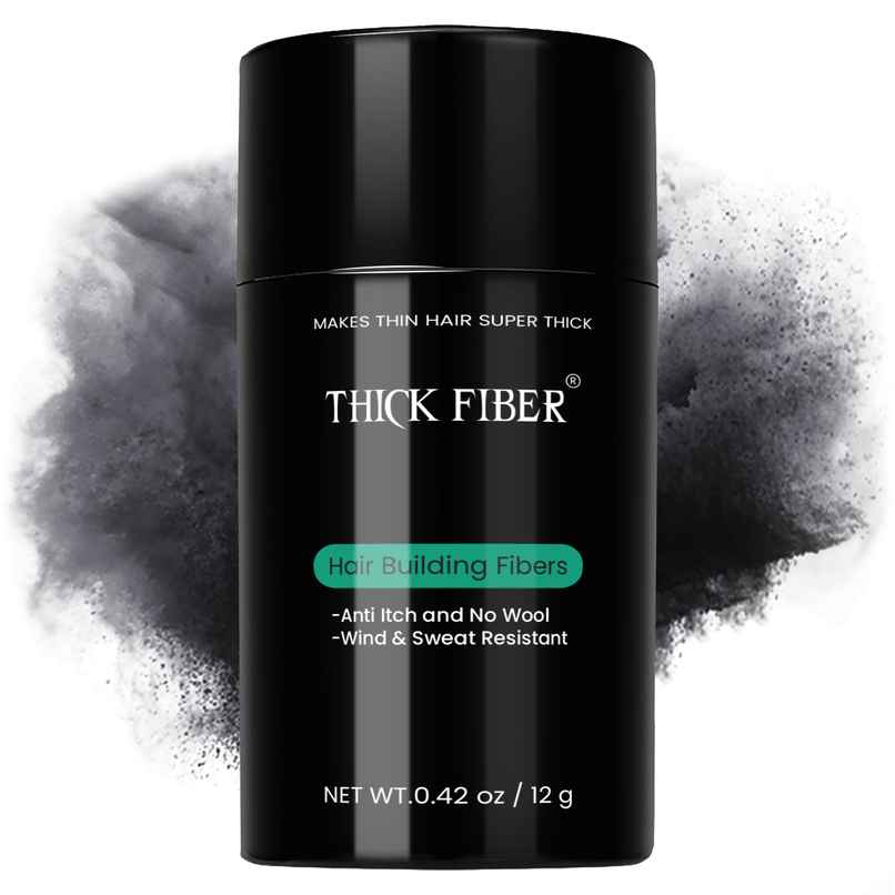 Thick Fiber Black For Thin Or Bald Spots Men And Women