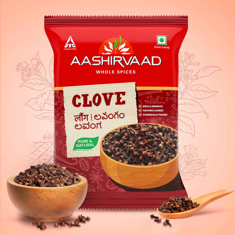 Aashirvaad Clove | 100% Pure Laung Aashirvaad Clove | 100% Pure Laung