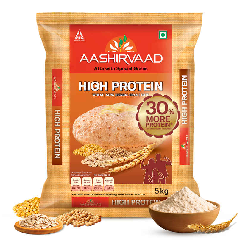 Aashirvaad Atta with High Protein