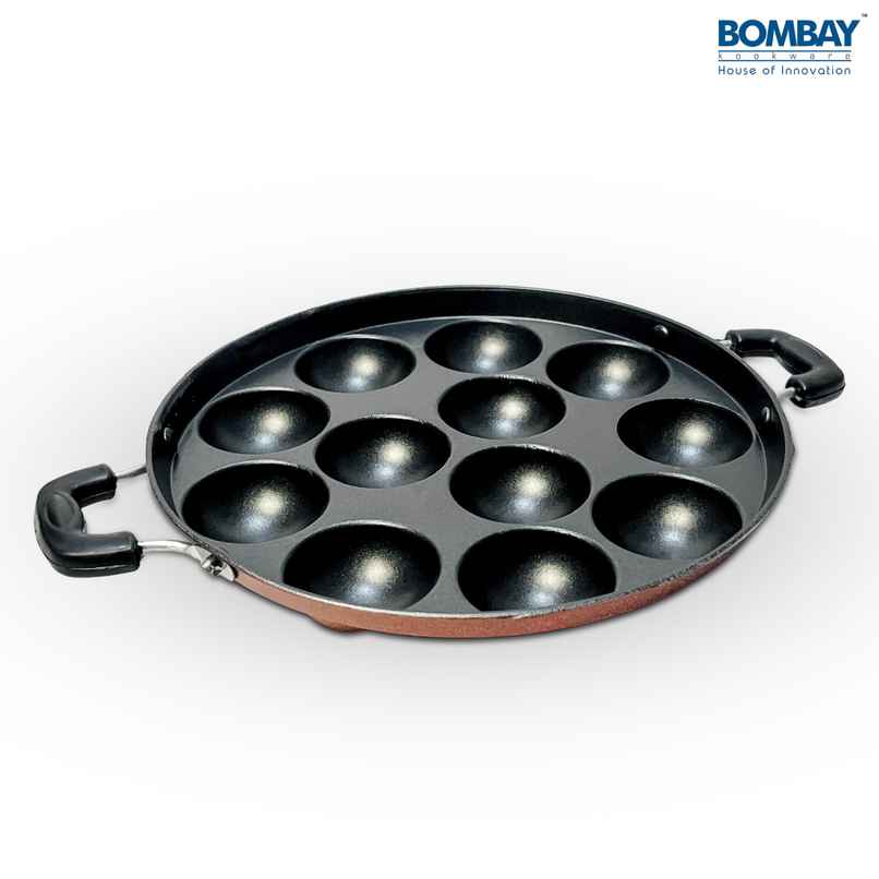 Bombay Kookware Appam Maker - 12 Cavity