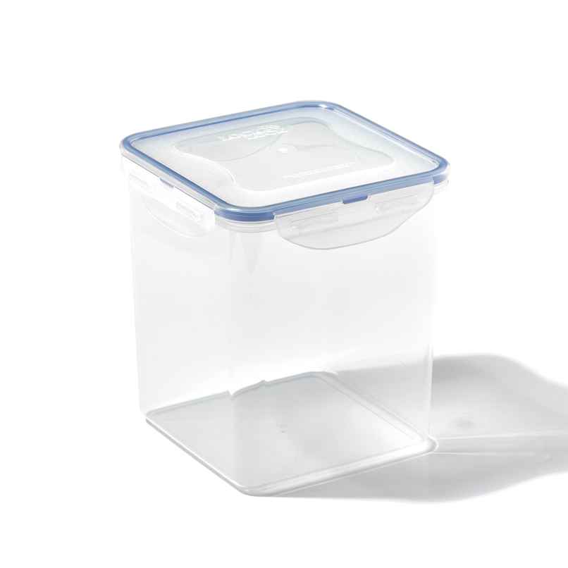 LocknLock Classics Tall Square Platic Food Container | Transparent - 2.6 L
