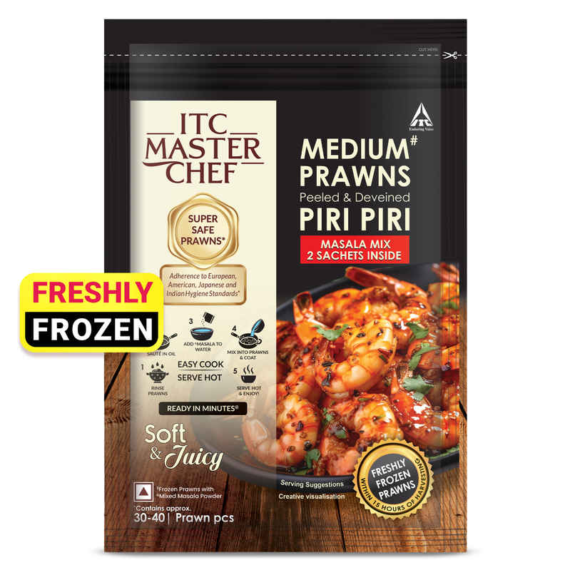ITC Master Chef Prawns with Piri Piri Masala, 212g