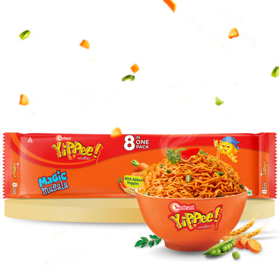 YiPPee! Magic Masala Noodles with Added Veggies - The Better Noodles