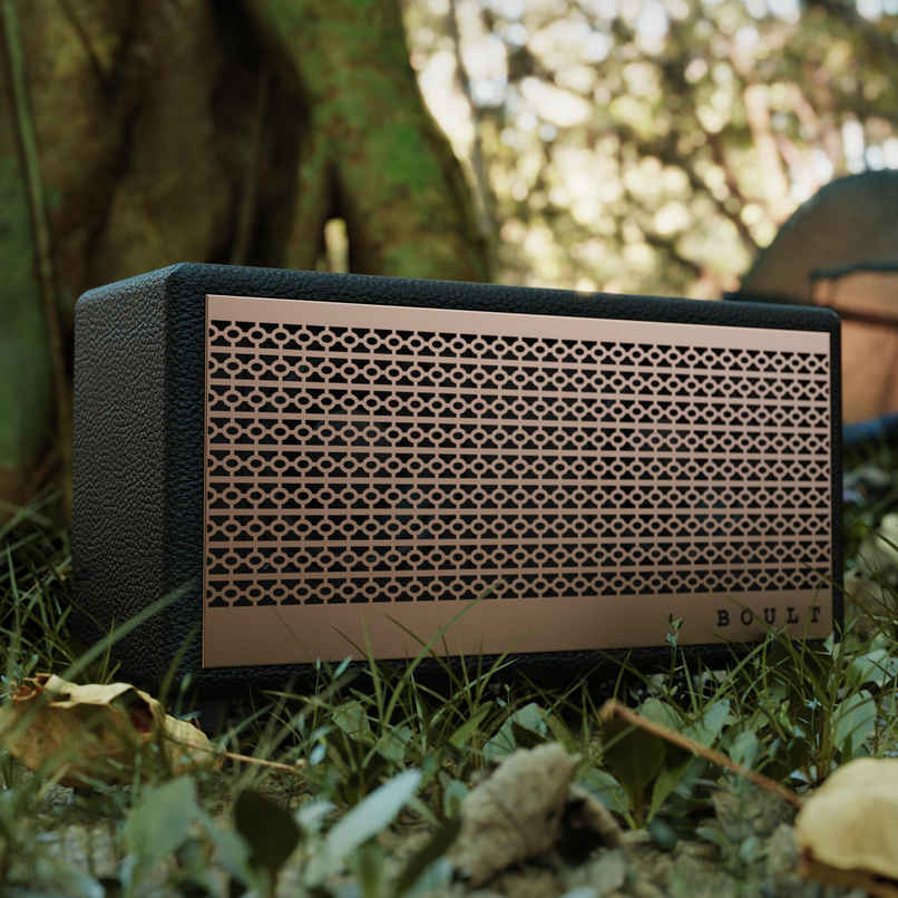 GOBOULT (Formerly Boult) Retroamp X40 Dual Drivers | BT v5.3 | 40W Speaker | Vintage Gold