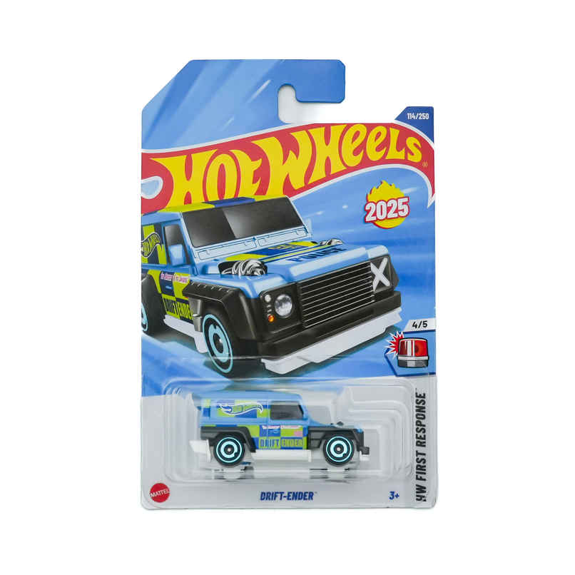 Hot Wheels Worldwide Basic Car|Drift-Ender 90 Land Rover Defender Custom Toy For Kids & Collectors