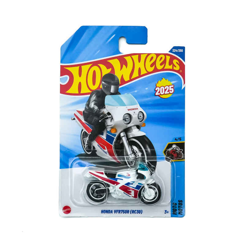 Hot Wheels Worldwide Basic Car | Honda Vfr750R Toy Car For Kids & Collectors