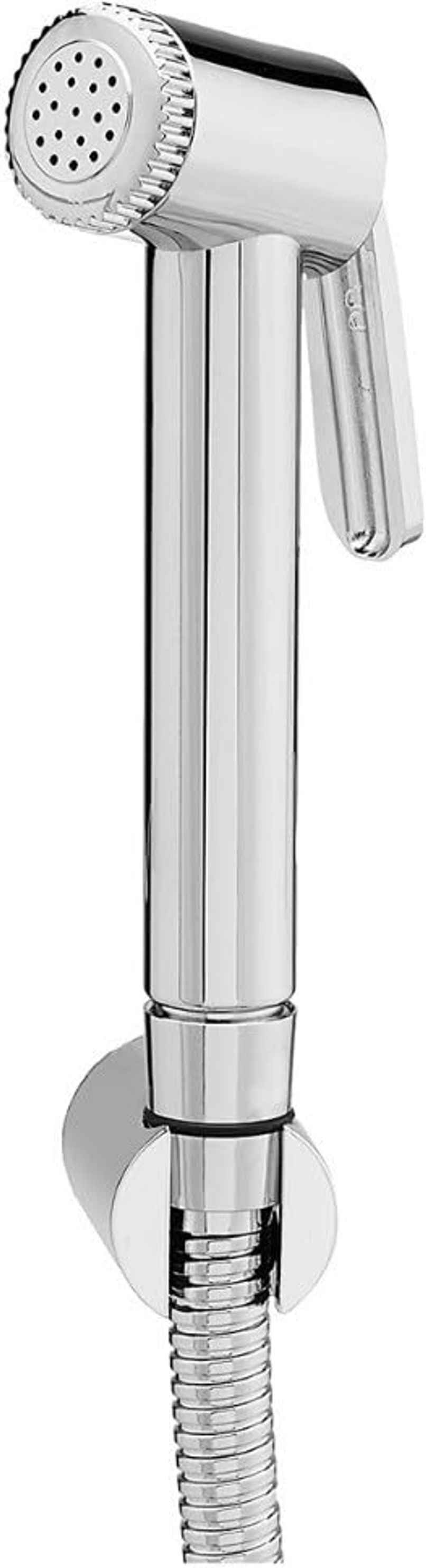 Lorazzo Classic Health Faucet Jet Spray Set with 1-meter Hose Pipe | SS 304 | Wall Hook Lorazzo Classic Health Faucet Jet Spray Set with 1-meter Hose Pipe | SS 304 | Wall Hook