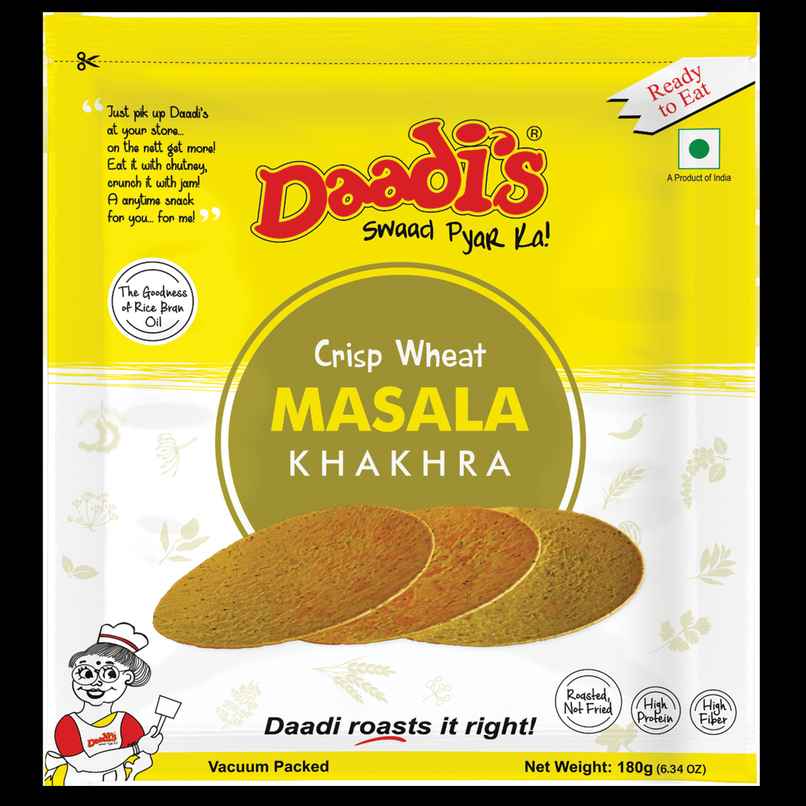 Daadi's Masala Khakhra | Crispy Snack