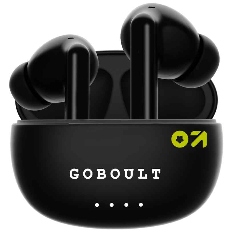 GOBOULT W20 in Ear TWS Earbuds with 40H Playtime, Zen ENC Mic, 45ms Low Latency, 13mm Bass Drivers, Type-C Fast Charging, Touch Controls, IPX5 Ear Buds - Space Black GOBOULT W20 in Ear TWS Earbuds with 40H Playtime, Zen ENC Mic, 45ms Low Latency, 13mm Bass Drivers, Type-C Fast Charging, Touch Controls, IPX5 Ear Buds - Space Black