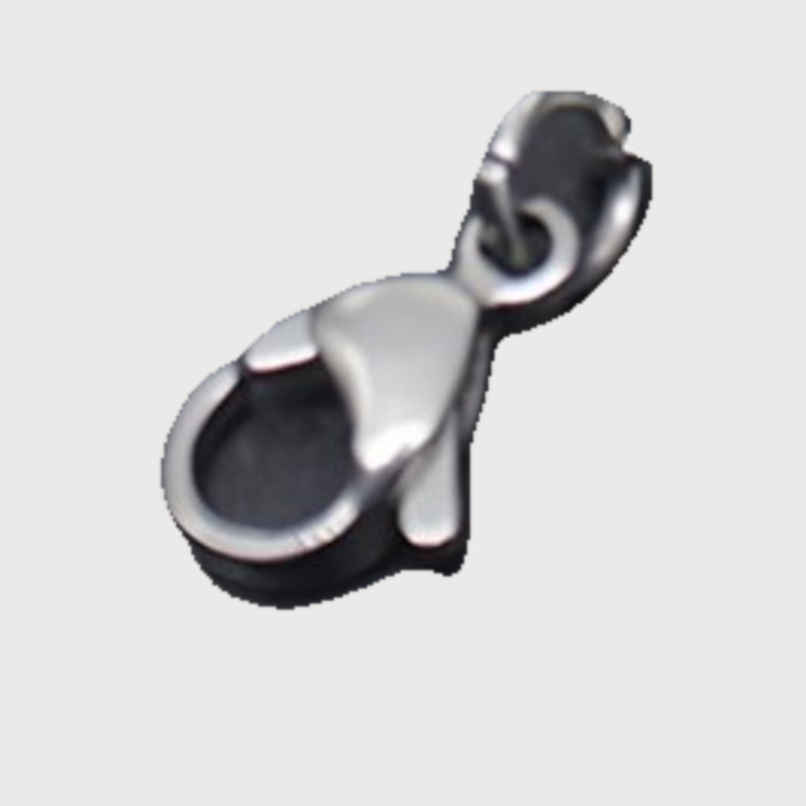 Fashion Frill Men's Rice Chain Silver 22 Inches