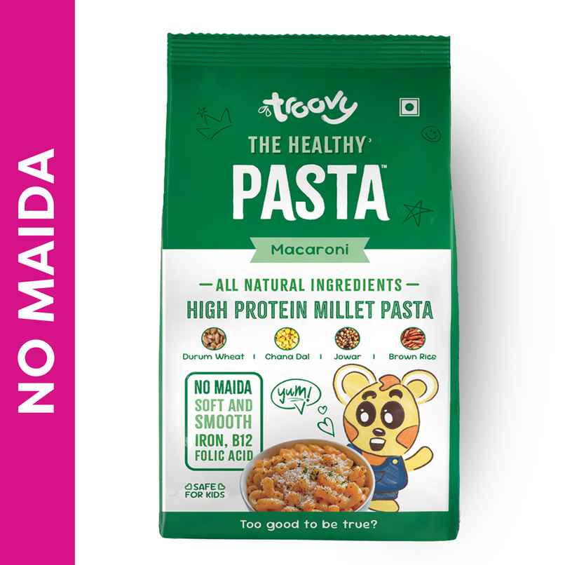 Troovy Healthy High Protein Macaroni Pasta (No Maida)