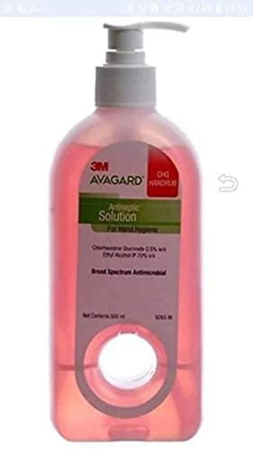 3M Avagard Chg Handrub Antiseptic Solution Pink 3M Avagard Chg Handrub Antiseptic Solution Pink