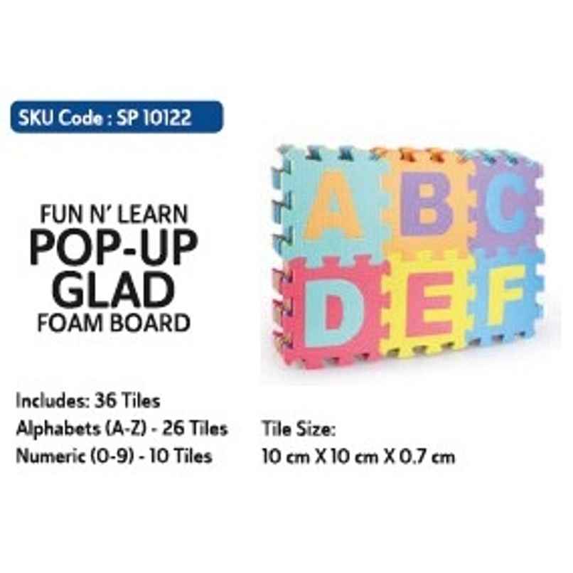 Hamleys Skoodle Popup Glad Alphabets & Numbers (36 Tiles)