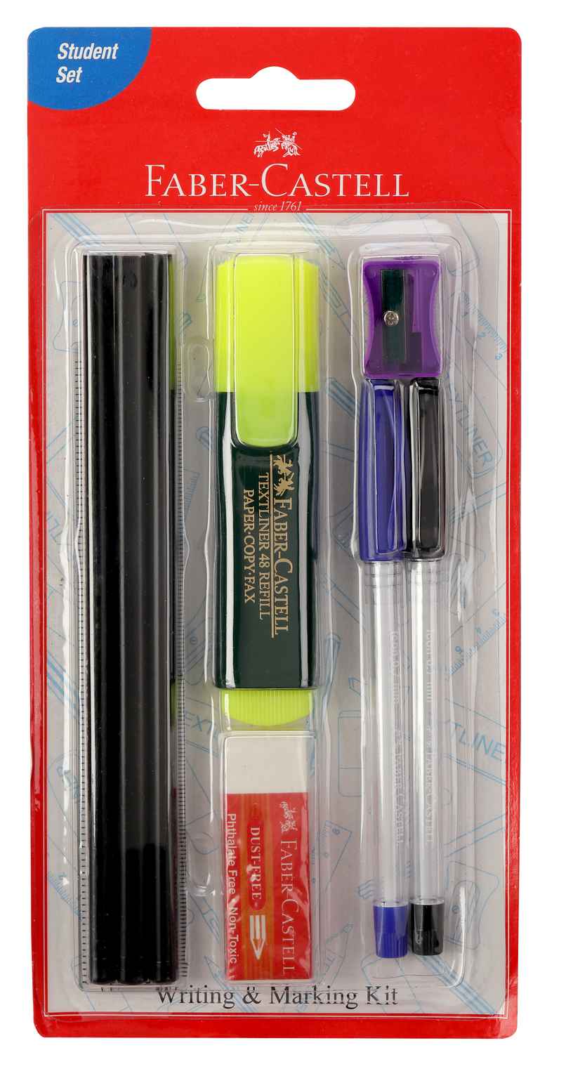 Faber-Castell-Writing And Marking Stationery Blister Set