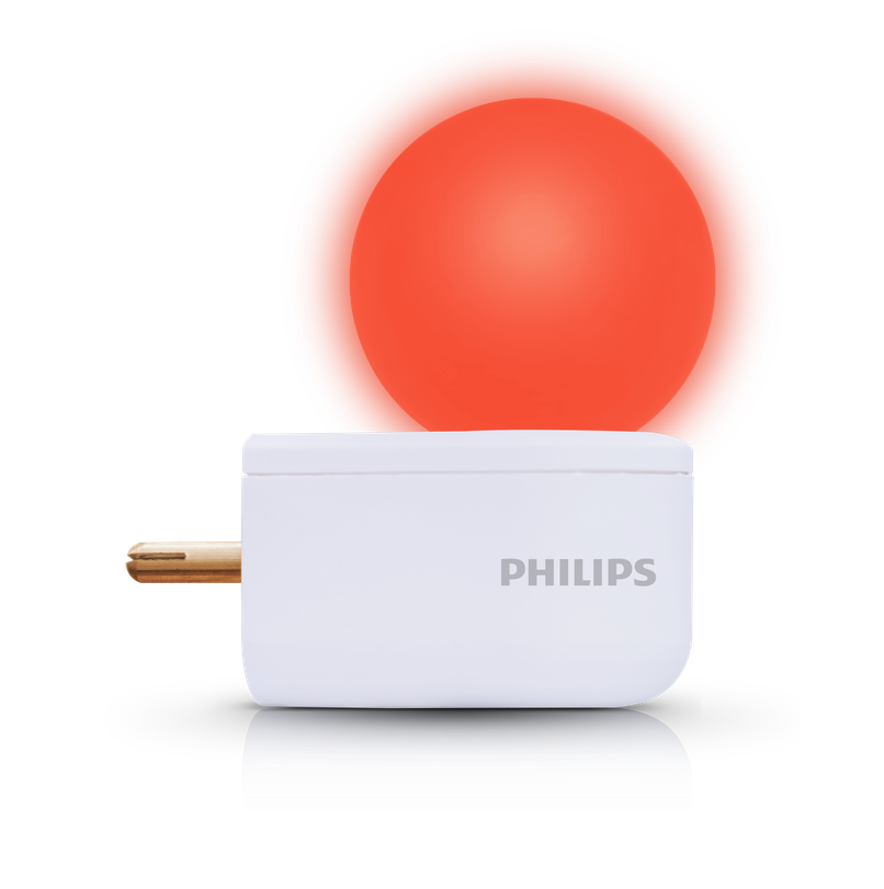 Philips 0.5W Led Red Bulb, Pack Of 1 (Joy Vision, Prong) Philips 0.5W Led Red Bulb, Pack Of 1 (Joy Vision, Prong)