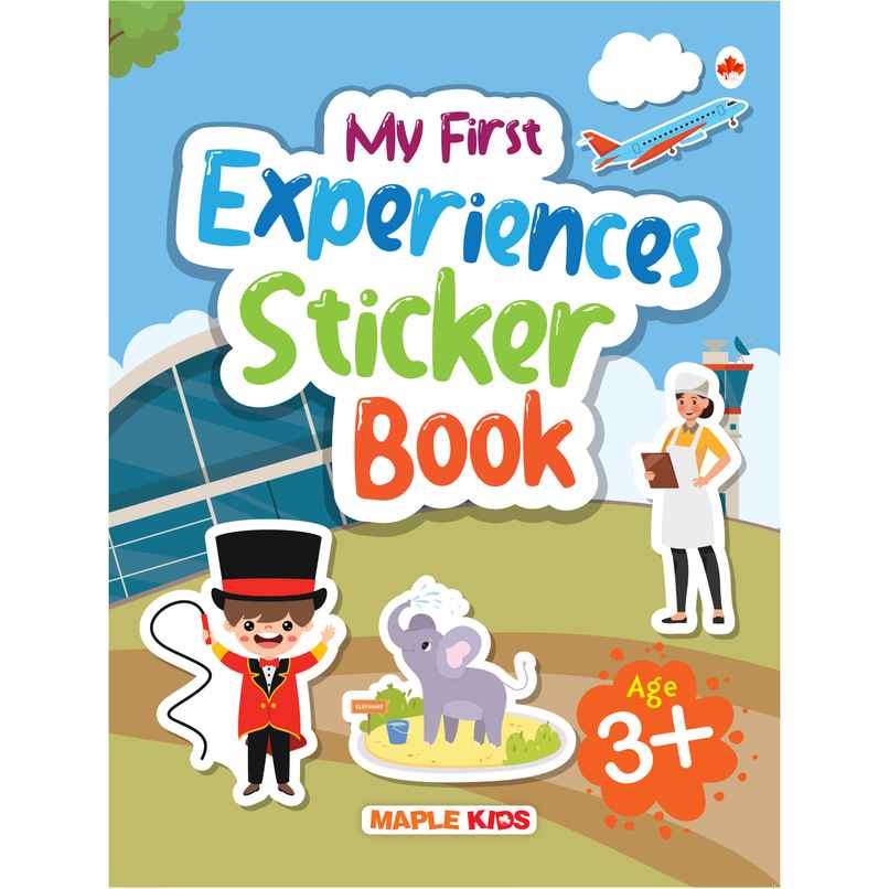 My First Sticker Book - Experiences - Activity Book with 80+ Stickers - Stickers for Children