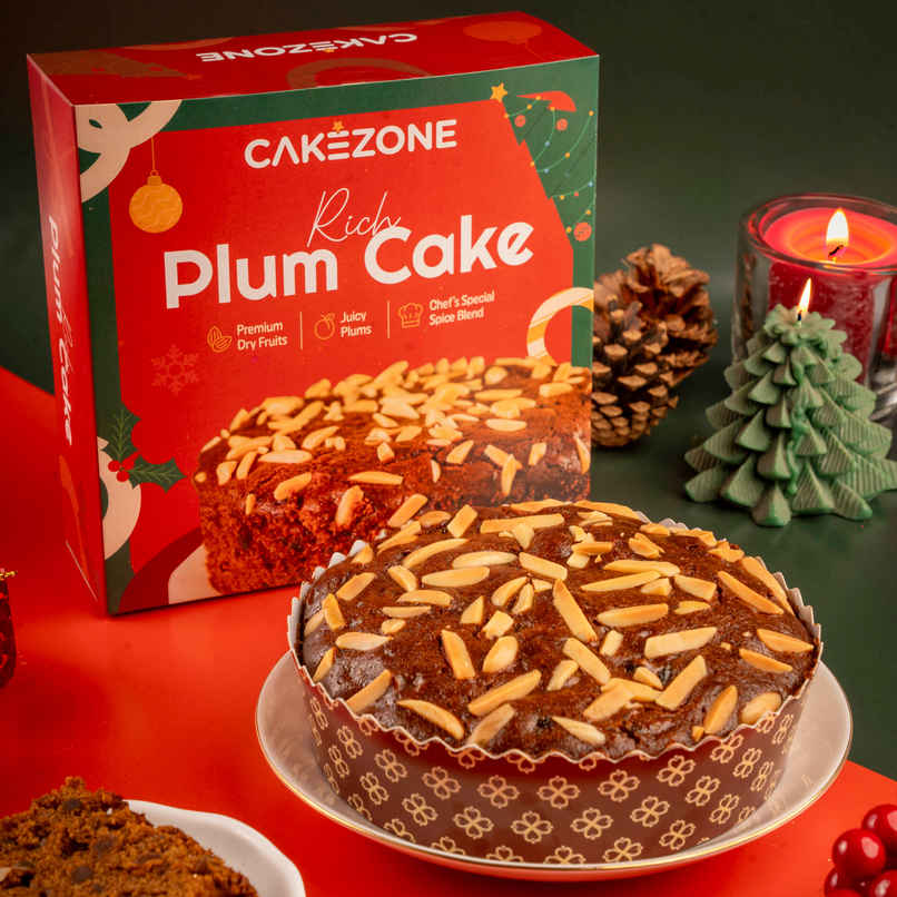 Cakezone Rich Plum Cake | Round | Soft & Delicious