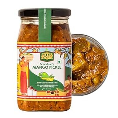 The Little Farm Co. Mango Pickle | Achaar | Made In Less Oil