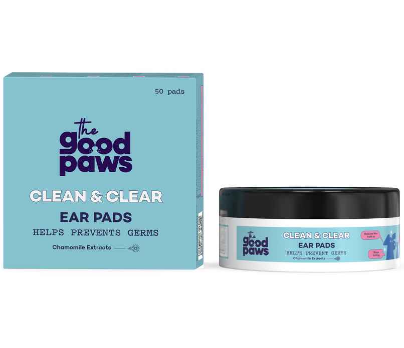 The Good Paws Clean And Clear Ear Pads For Dogs And Cats (Prevents Infection) The Good Paws Clean And Clear Ear Pads For Dogs And Cats (Prevents Infection)