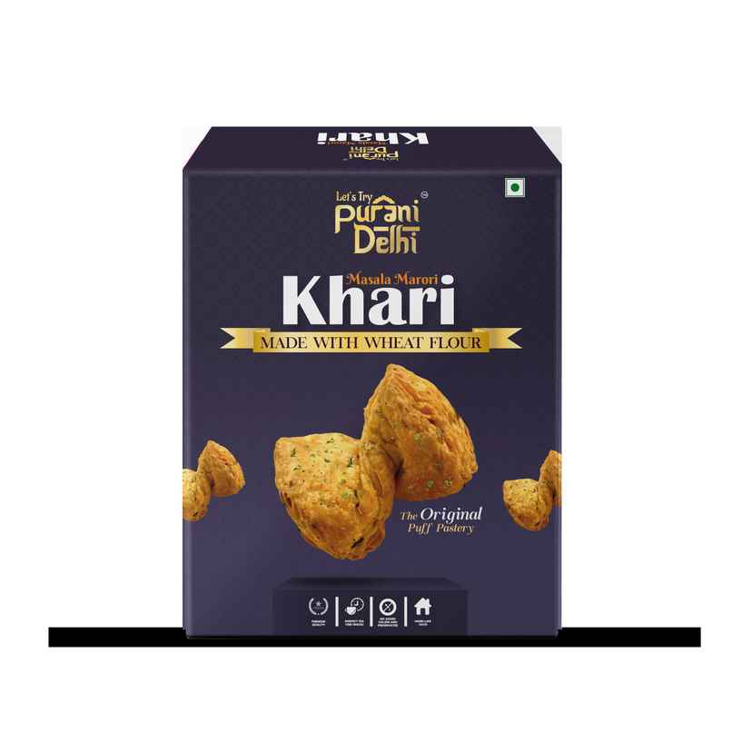 Let's Try Purani Delhi Masala Marori Khari - Made With Wheat Flour