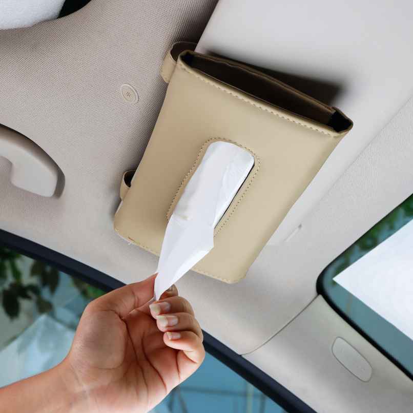 Robustt Sunvisor Stainless Steel Holder | Solid - Beige Robustt Sunvisor Stainless Steel Holder | Solid - Beige