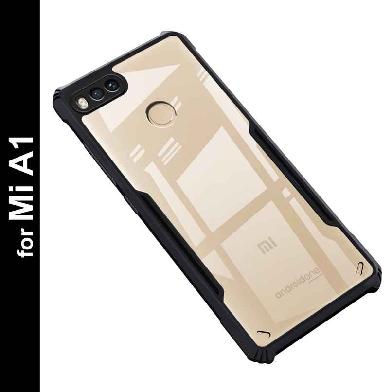 Zapcase Back Cover for Mi A1 | Matte-Black