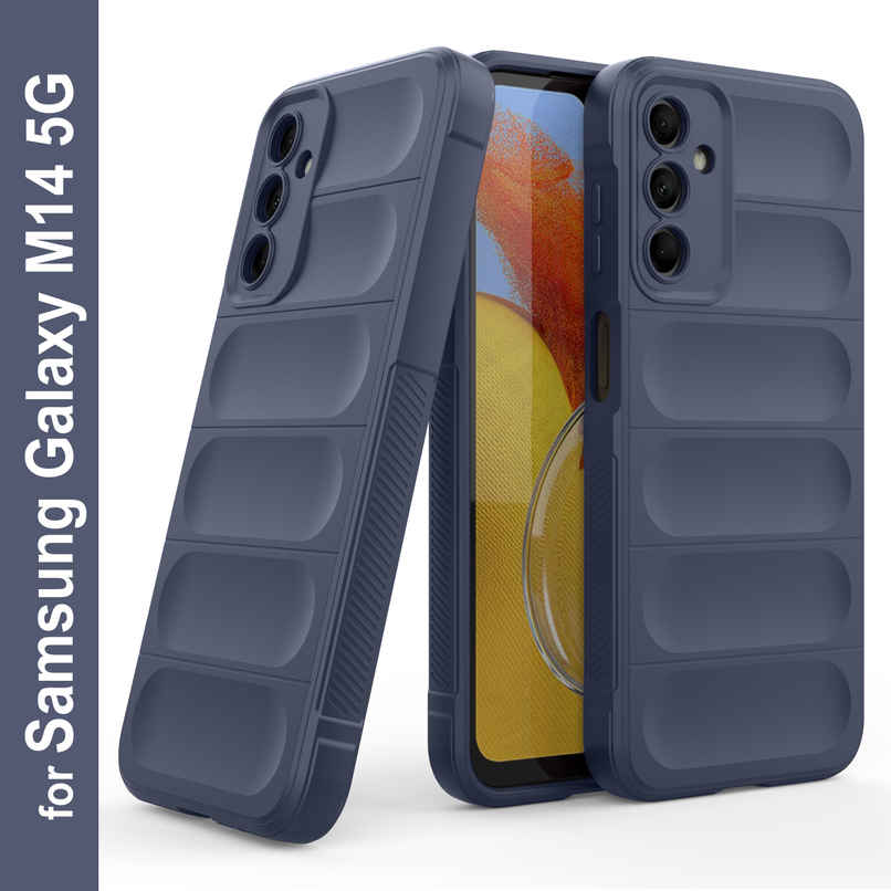 Zapcase Back Cover for Samsung Galaxy M14 5G | Magic-Sapphire