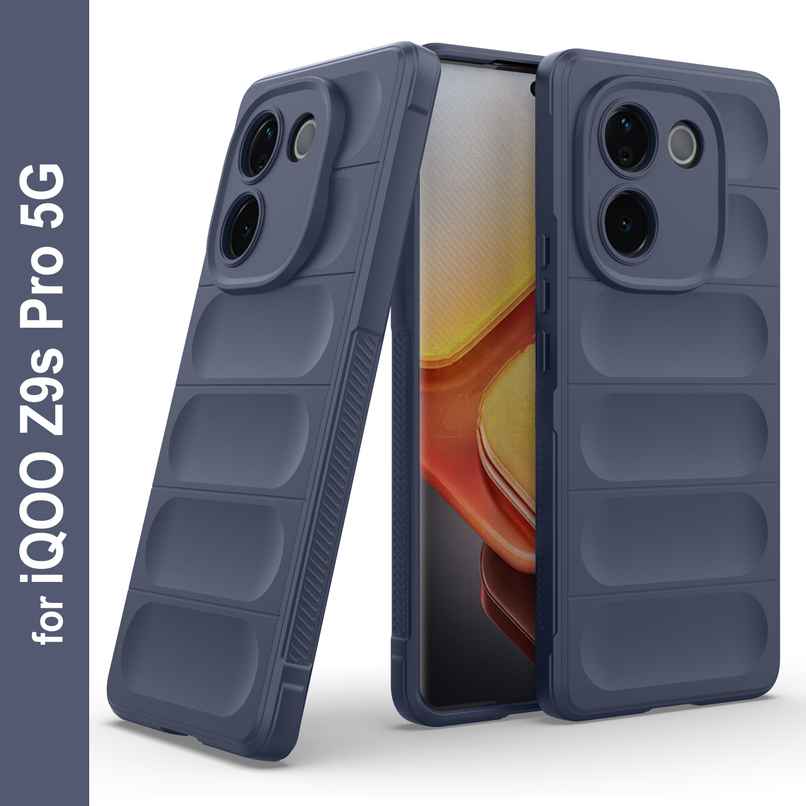 Zapcase Back Cover for iQOO Z9s Pro 5G | Magic-Sapphire