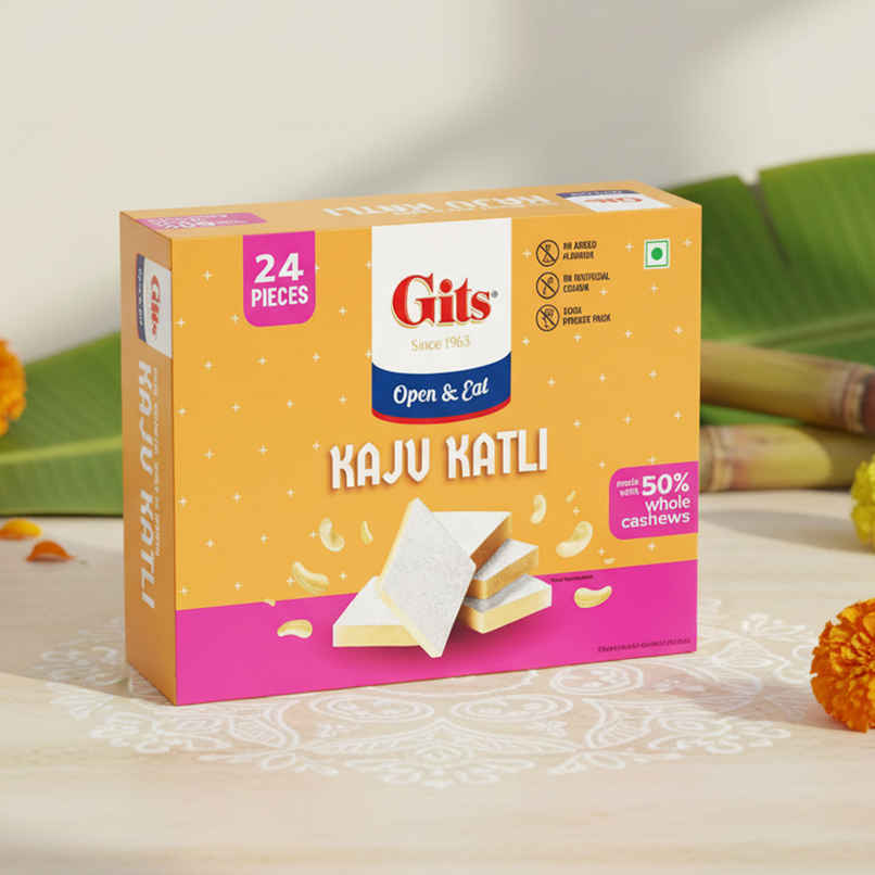 Gits Kaju Katli | Sweet & Delicious