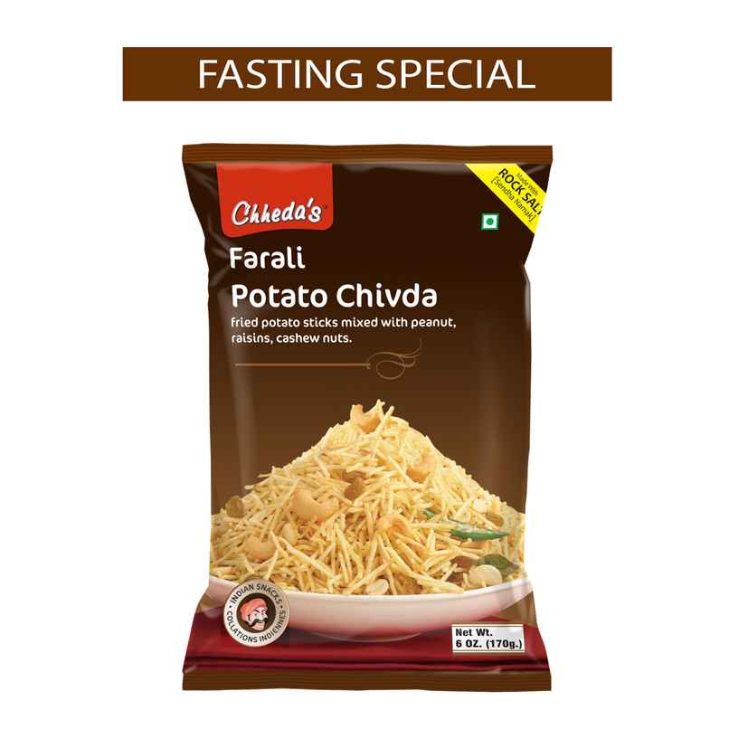 Chheda's Farali Potato Chivda | Savory & Crunchy