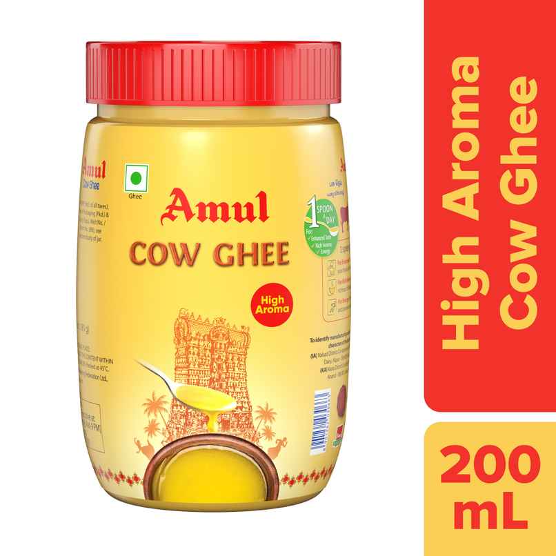 Amul High Aroma Ghee | Jar | Pure & Classic Amul High Aroma Ghee | Jar | Pure & Classic
