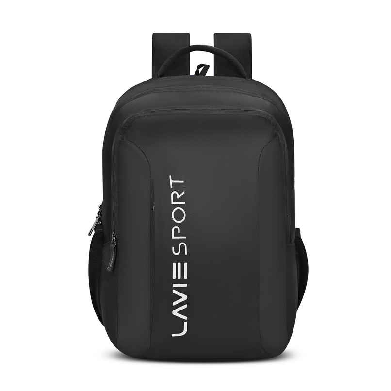 Lavie Sport Unisex Squad 34 L Laptop Backpack| Fits Upto 15 Inch Laptop | Black