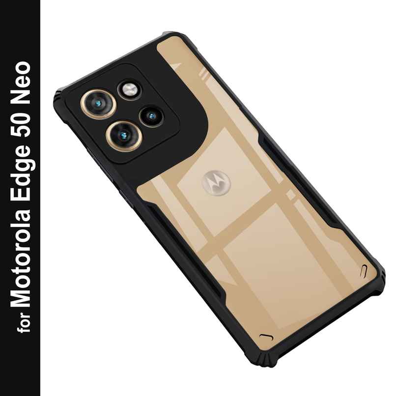 Zapcase Back Cover for Motorola Edge 50 Neo | Matte-Black