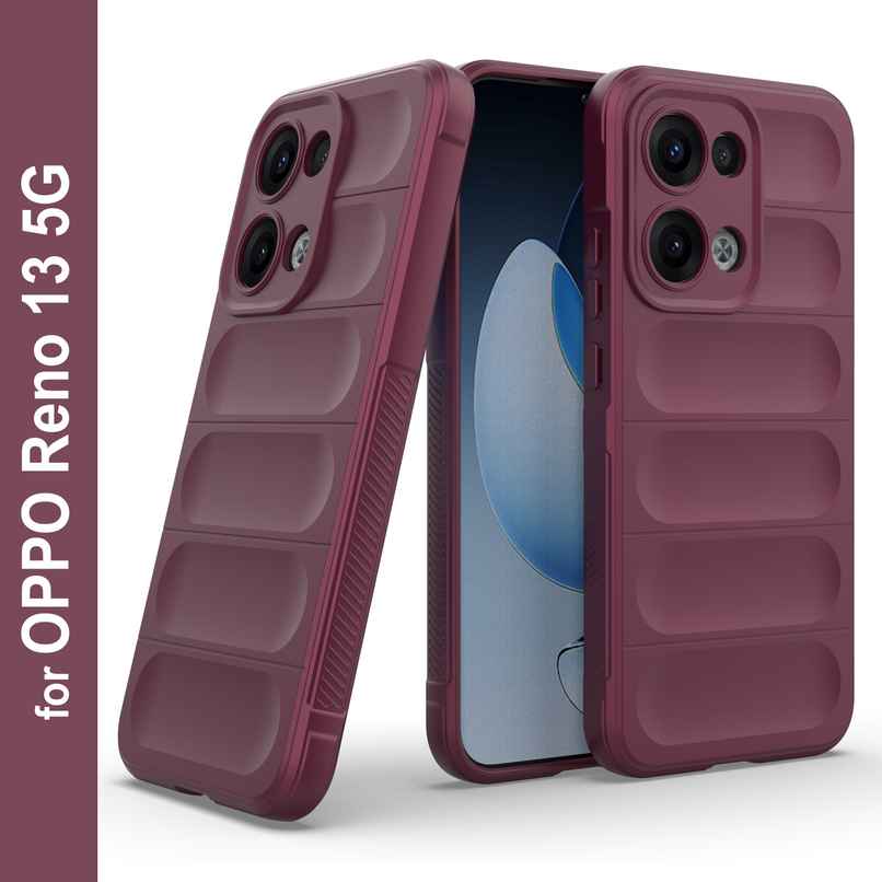 Zapcase Back Cover for OPPO Reno 13 5G | Magic-Plum