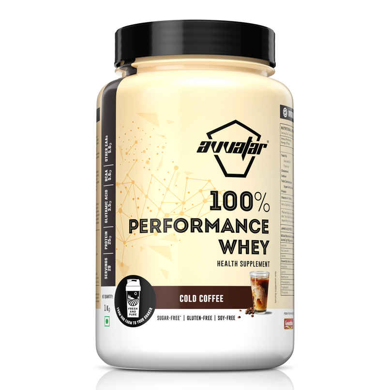 Avvatar Performance Whey Protein Cold Coffee