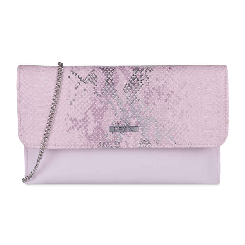 Metro Purple Synthetic Sling Bag for Women | 230-54-26