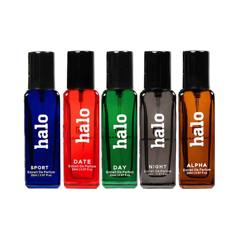 Metaman Ha1o Luxury Perfumes Gift Set For Men | Pack of 5