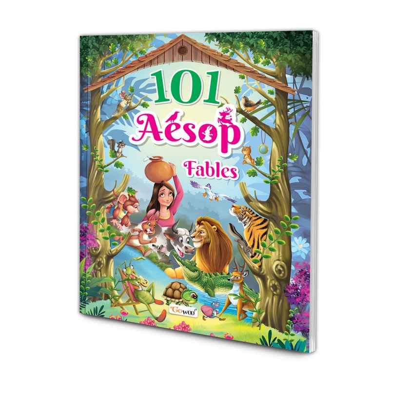 101 Aesop Fables | Ages 3-12 | Paperback - Early Childhood Storybook, Educational Fun Learning Book
