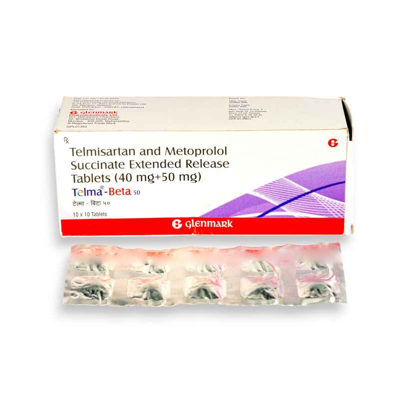Telma-Beta 50 Tablet ER Telma-Beta 50 Tablet ER