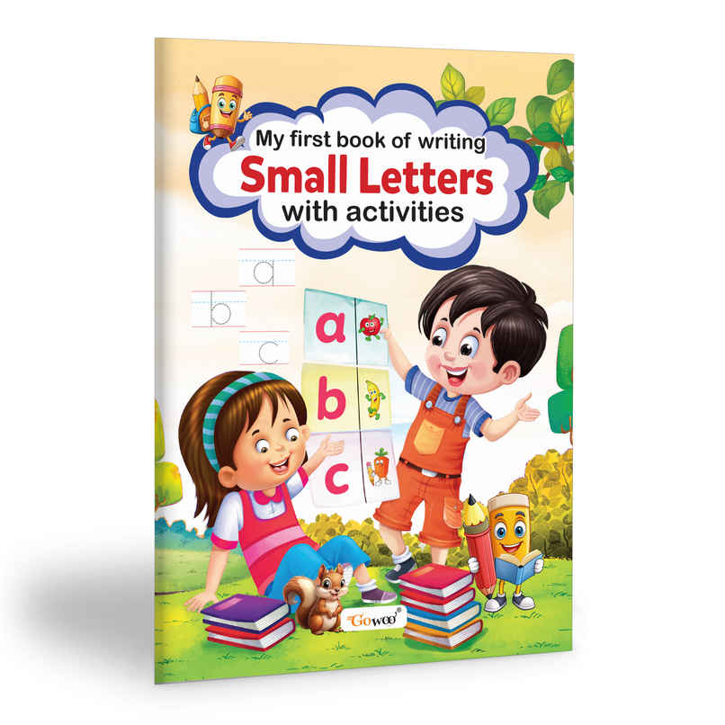 My First Book Of Writing Small Letters with Activities | Early Learning Activity Book for Toddlers