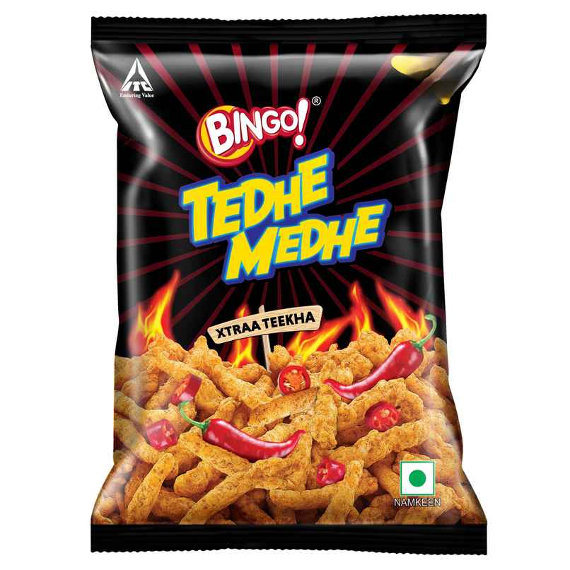 Bingo! Tedhe Medhe Xtraa Teekha | Spicy & Crunchy