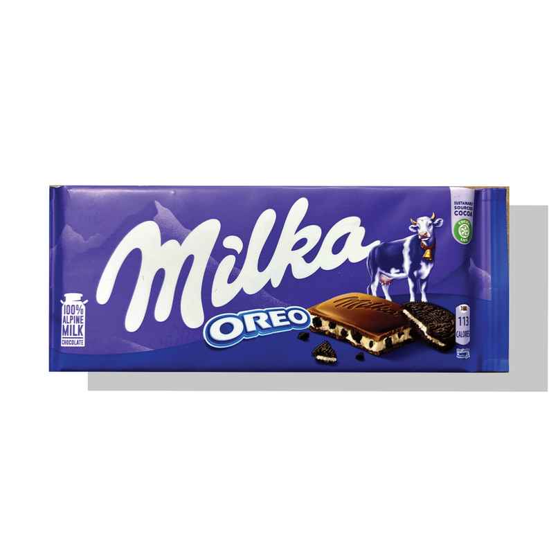Milka Oreo Milk Chocolate Bar Pouch