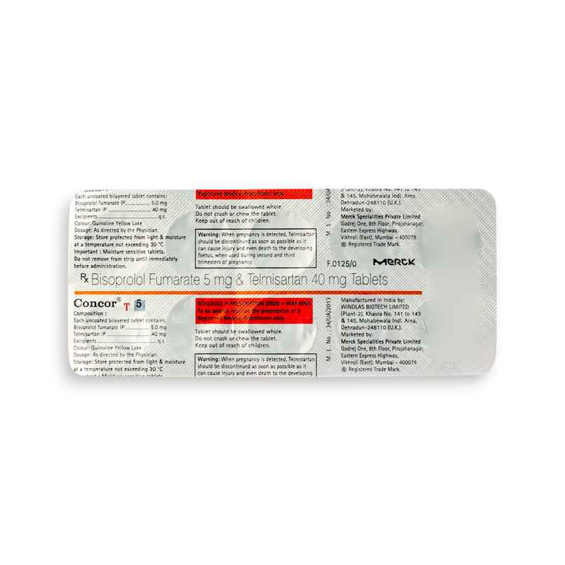 Concor T 5 Tablet Concor T 5 Tablet