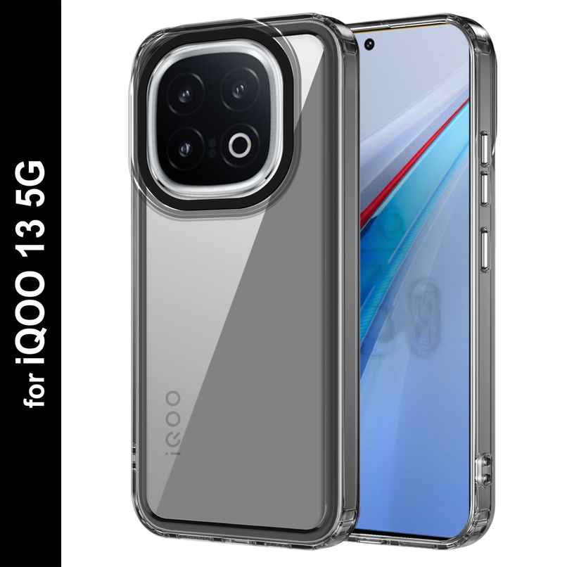 Zapcase Back Cover for iQOO 13 5G | Space-Black