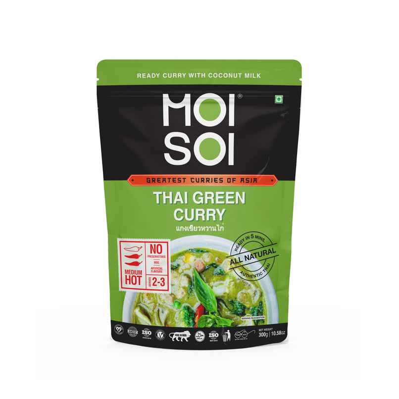 Moi Soi Green Thai Curry | Ready to Cook Paste Moi Soi Green Thai Curry | Ready to Cook Paste