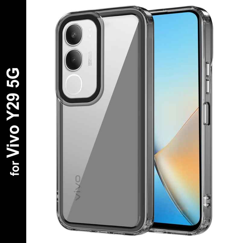 Zapcase Back Cover for Vivo Y29 5G | Space-Black