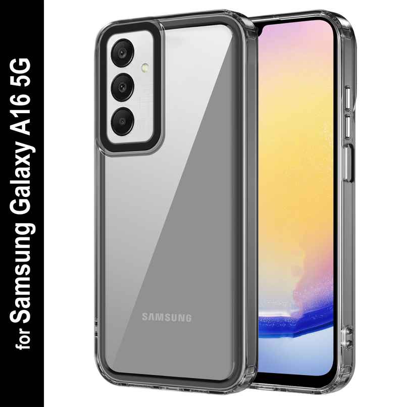 Zapcase Back Cover for Samsung Galaxy A16 5G | Space-Black Zapcase Back Cover for Samsung Galaxy A16 5G | Space-Black