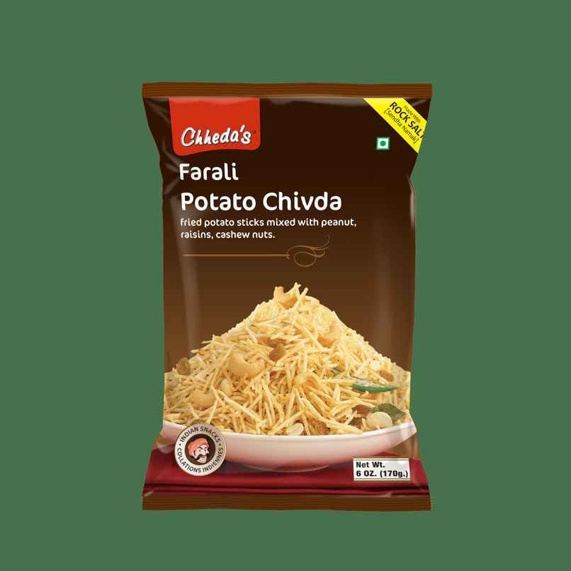 Chheda's Farali Potato Chivda | Savory & Crunchy Chheda's Farali Potato Chivda | Savory & Crunchy