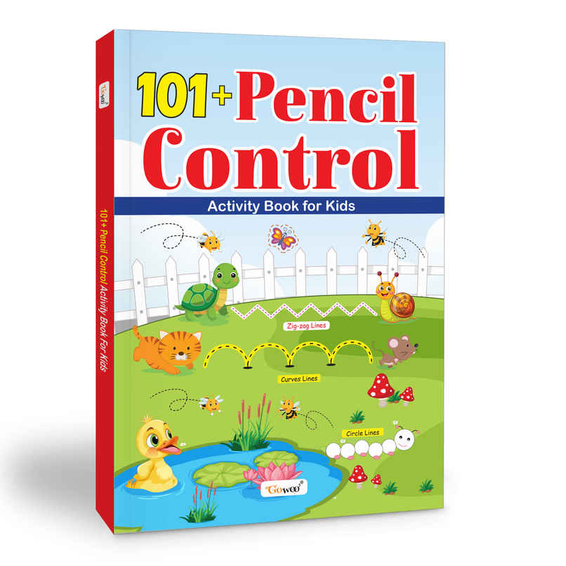 101+ Pencil Control Activity Book for Kids | Preschool Learning Book | Writing Practice Book