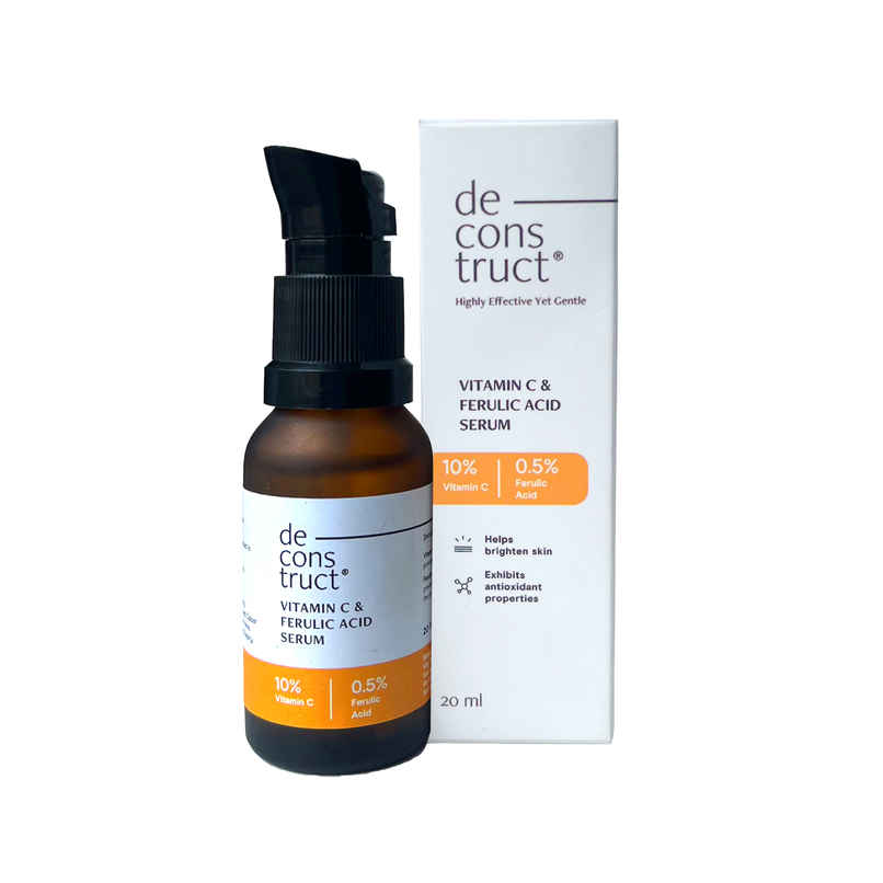 Deconstruct 10% Vitamin C Serum for Oily Skin | Clinically Tested | 20 ml Deconstruct 10% Vitamin C Serum for Oily Skin | Clinically Tested | 20 ml